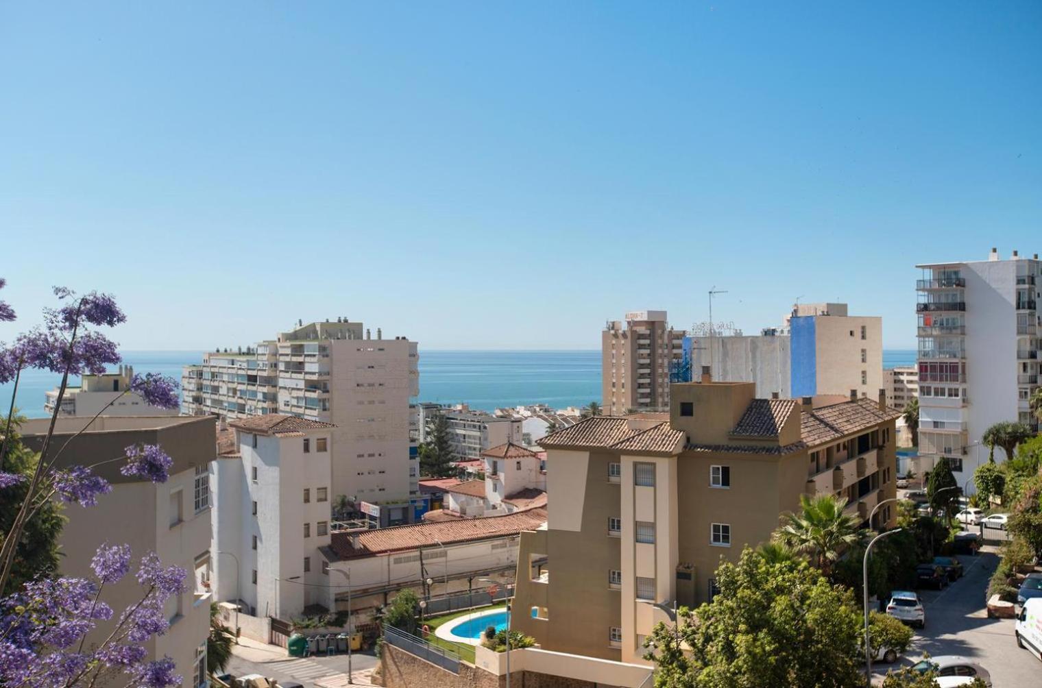 Ferienwohnung "Ama Dablam " Increibles Vistas Y Paz Torremolinos Exterior foto